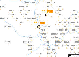 map of Nậm Pha