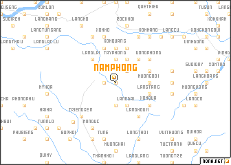 map of Nam Phong