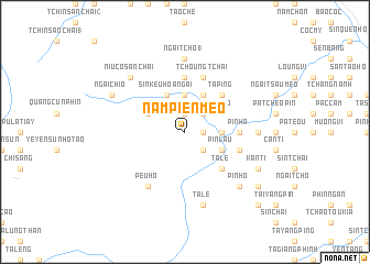 map of Nam Pien Meo