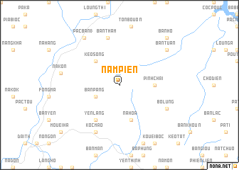 map of Nam Pien