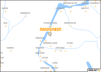 map of Namponbon