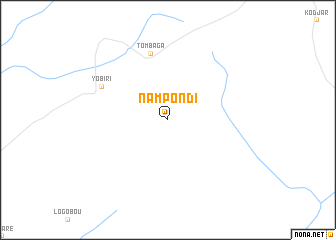 map of Nampondi
