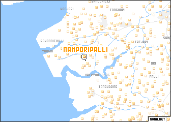 map of Namp\