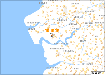 map of Namp\