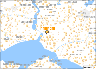 map of Namp\