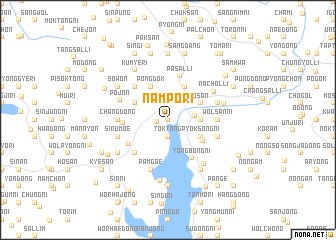 map of Namp\