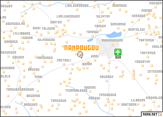 map of Nampougou