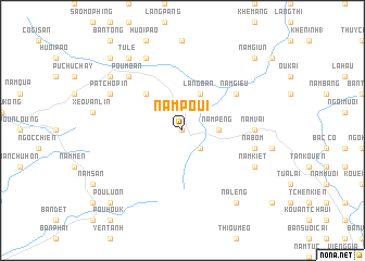 map of Nam Poui