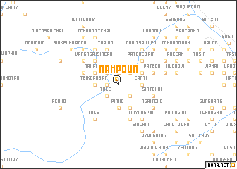 map of Nam Poun