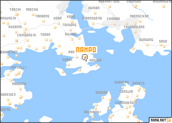 map of Namp\