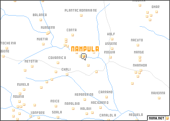 map of Nampula