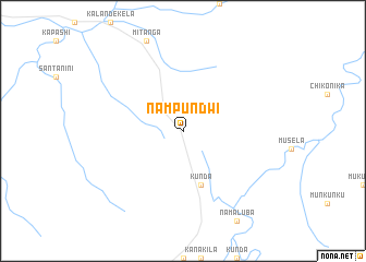 map of Nampundwi