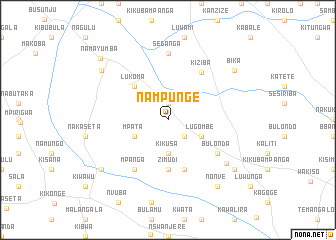 map of Nampunge