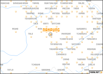 map of Nậm Pung