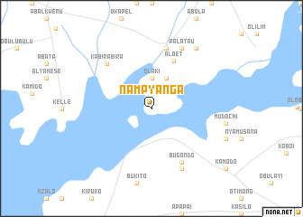 map of Nampyanga