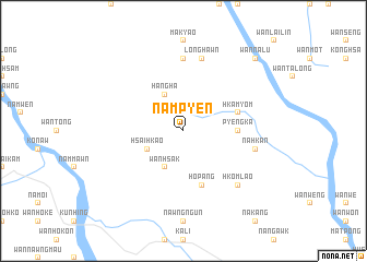 map of Nampyen