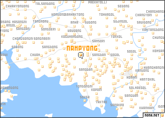 map of Namp\