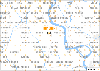 map of Nam Quất