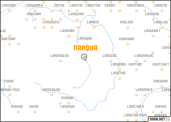 map of Nám Qua