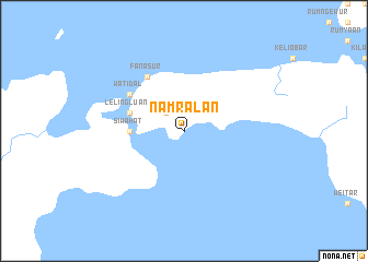 map of Namralan