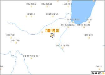 map of Namsai