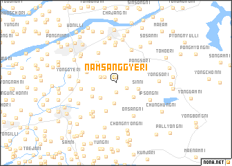 map of Namsanggye-ri