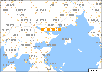 map of Namsang-ni