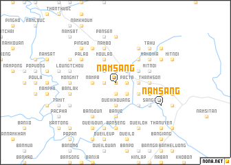 map of Nam Sang