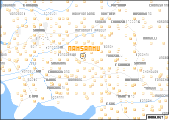 map of Namsanmu