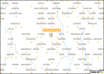 map of Namsa-pai