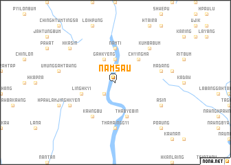 map of Namsau