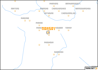 map of Nam Say