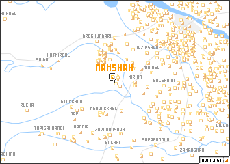 map of Nam Shāh