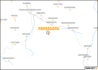 map of Namso-dong