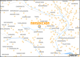 map of Namsŏk-ch\