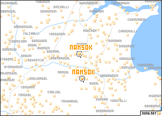 map of Namsŏk