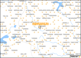 map of Namsong-ni