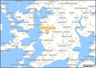 map of Namsŏng