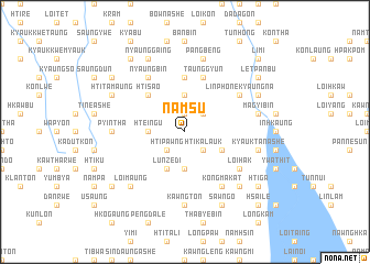 map of Namsu