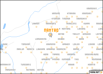 map of Namtao