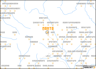 map of Namta