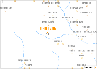 map of Nam Teng