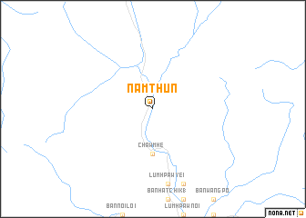 map of Namthun