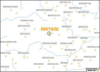 map of Nam Tieng