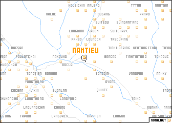 map of Nam Tieu