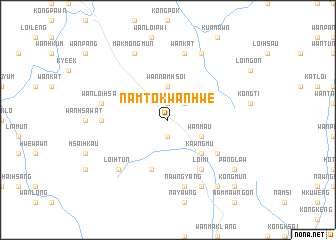 map of Namtokwan-hwe