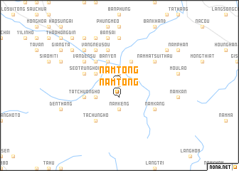 map of Nâm Tong