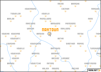 map of Nam Toun