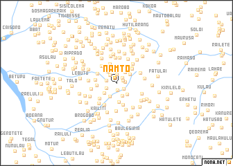 map of Namto