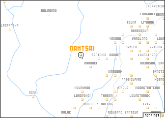 map of Nam Tsai